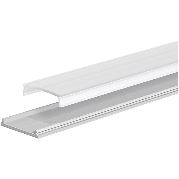 EVN-Lichttechnik Alu-Profil flach 200cm U-Profil APFLAT4AM200